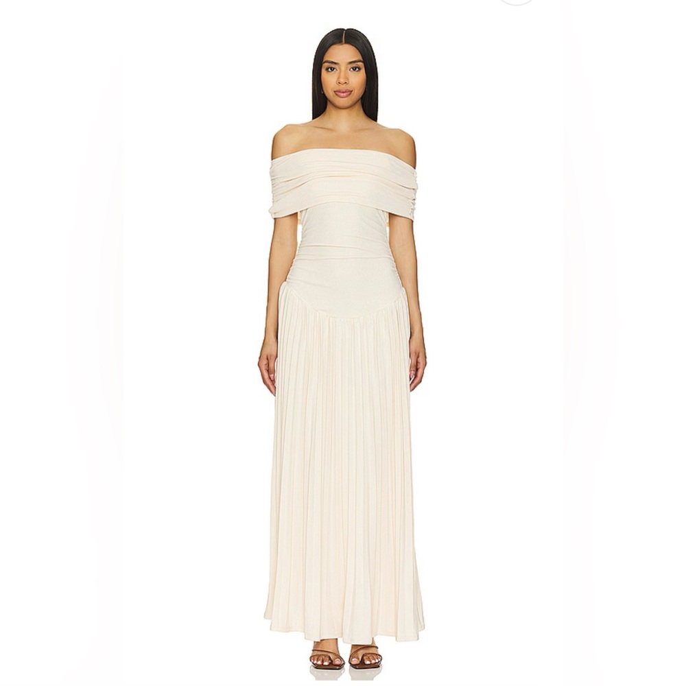 Lioness Field Of Dreams Maxi Dress Oatmeal